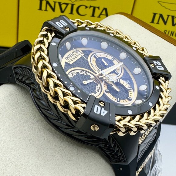 Invicta Bolt Hercules Reserve Men's 56mm Swiss Quartz Chronograph Watch NEW - Picture 4 of 10